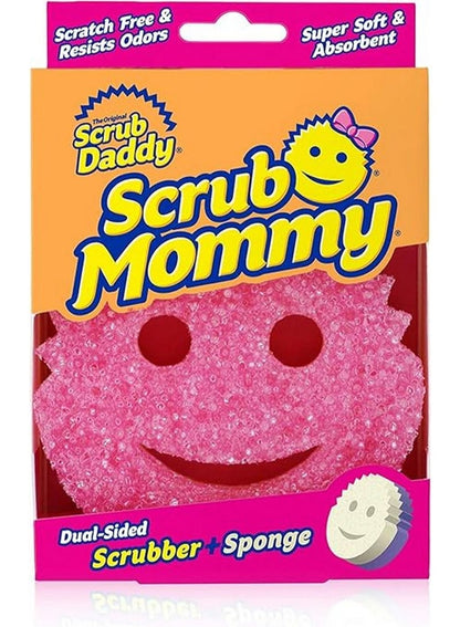 Scrub Daddy Scrub Mommy Dual Sided Scrubber Pink