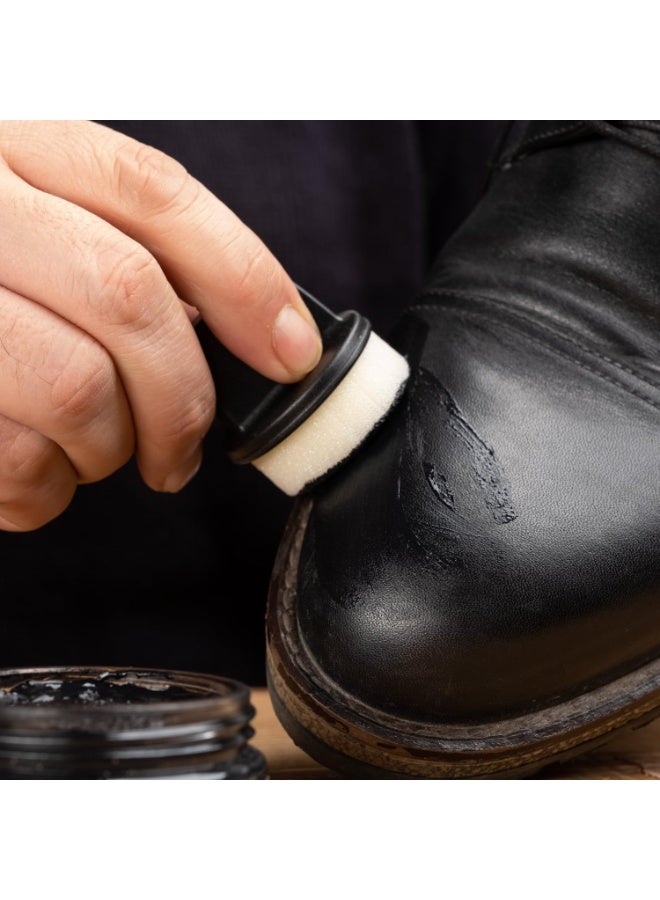 SOLEKERS Cream Leather Wax Black 50 ML