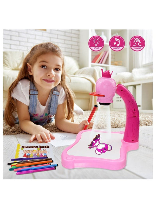 Children's LED Projector Art Table - Generic
