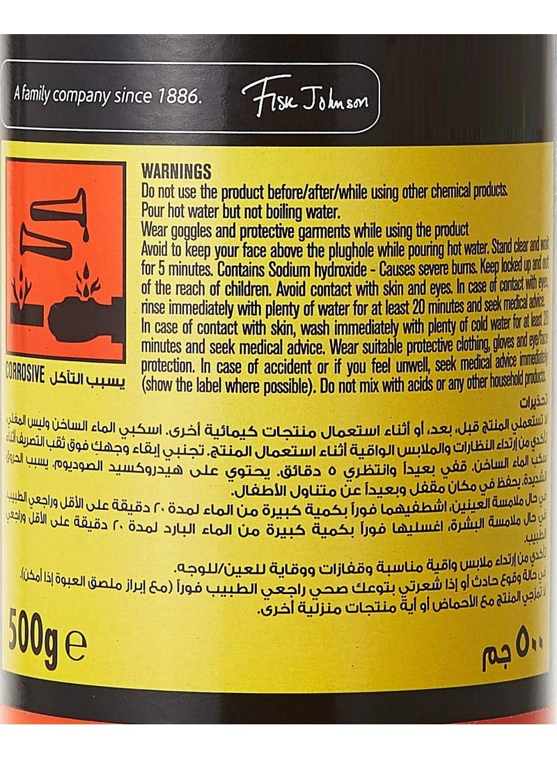 Mr Muscle Power Granules Drain Cleanser 500g