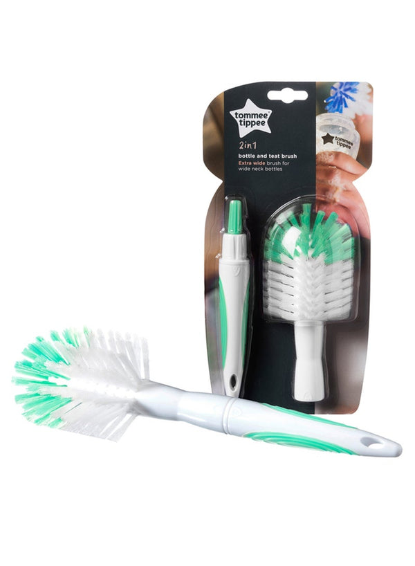 Tommee Tippee Bottle and Teat Brush - Green