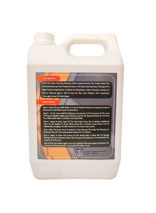 Autoplus Snow Foam Shampoo Concentrate 5L