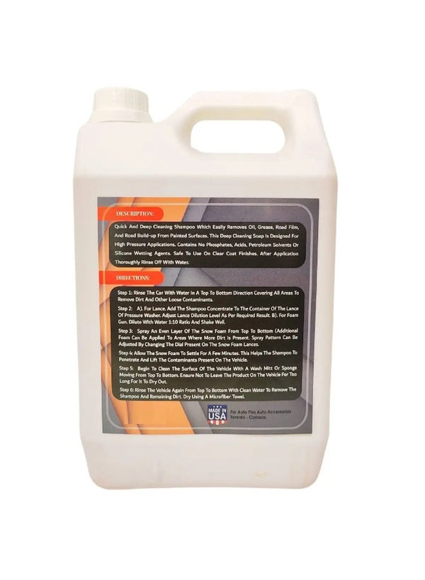 Autoplus Snow Foam Shampoo Concentrate 5L