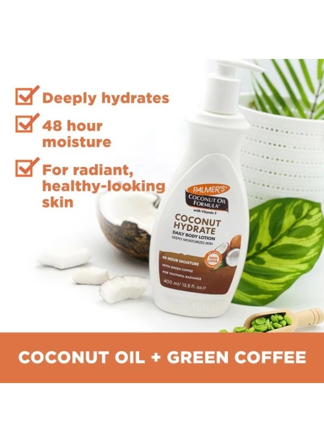 Coconut Hydrate Daily Body Lotion 400 ML - PALMER'S