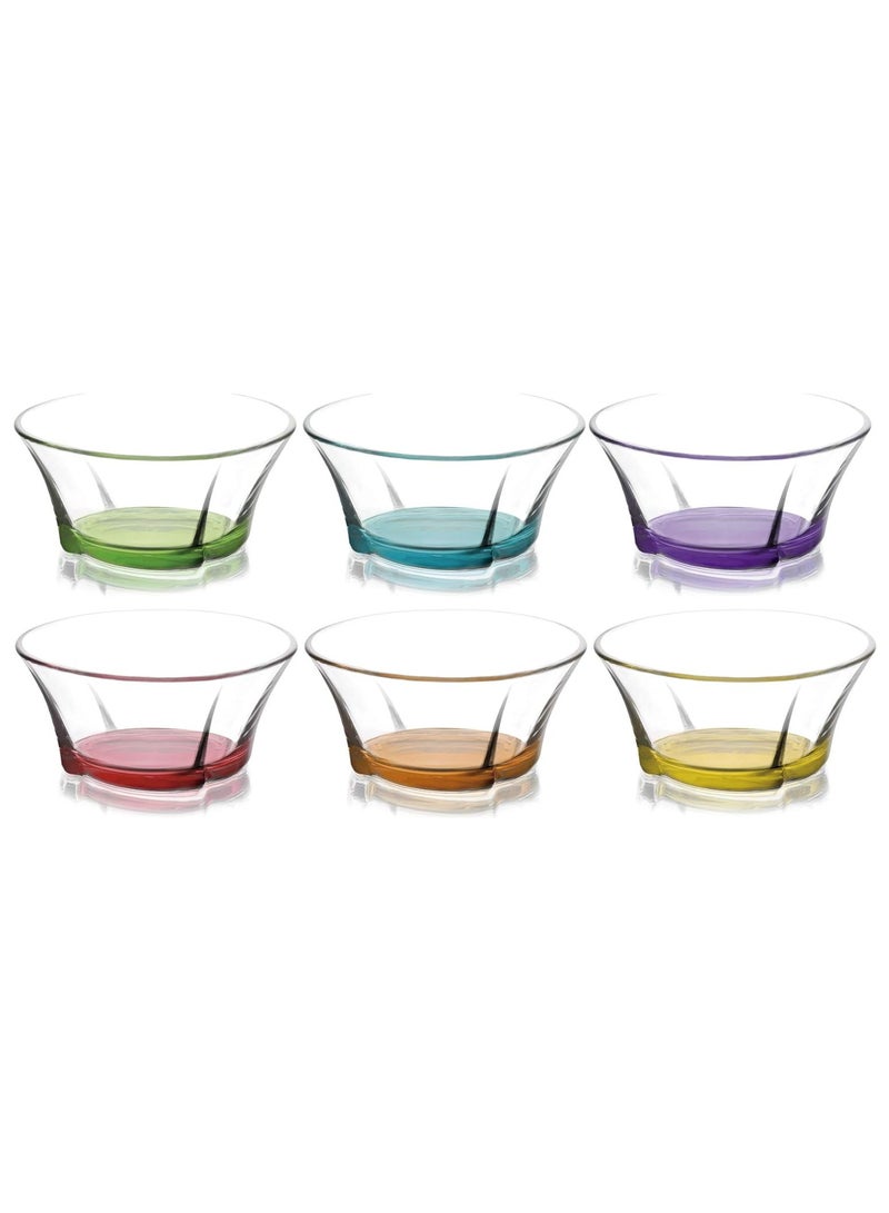 LAV Coral Truva Bowl Set of 6 - Premium Glassware