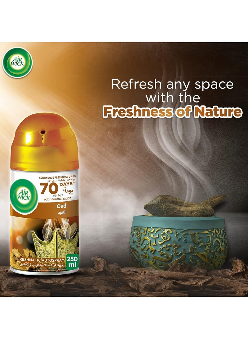 Air Wick Freshmatic Autospray Oud Fragrance 250 ML
