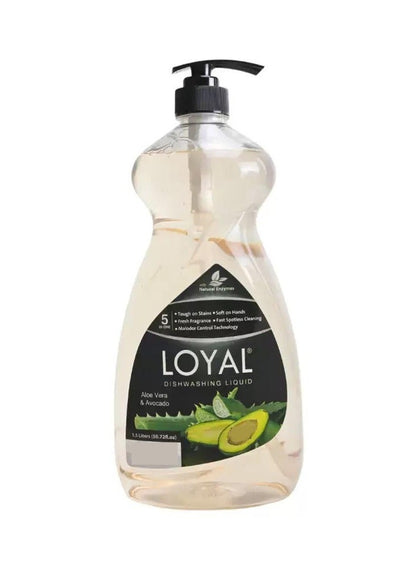 Loyal 5 In 1 Dishwashing Liquid with Aloe Vera & Avocado