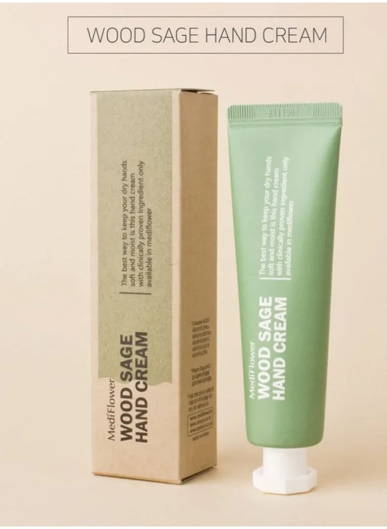 cream lotion, cream lotion 30g, delicate hand, delicate hand cream, hand cream, hand cream lotion, lotion 30g, mediflower, mediflower wood, mediflower wood sage, sage delicate, sage delicate hand, skincare, wood sage, wood sage delicate