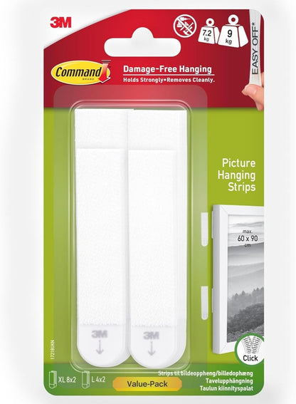 Command Picture Hanging Strips X-Large by 3M