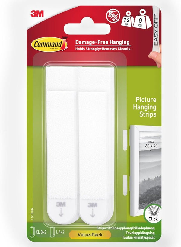Command Picture Hanging Strips X-Large by 3M