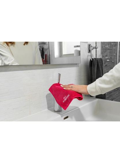 3 Pack, Cleaning Cloth, Pink, Star Drops