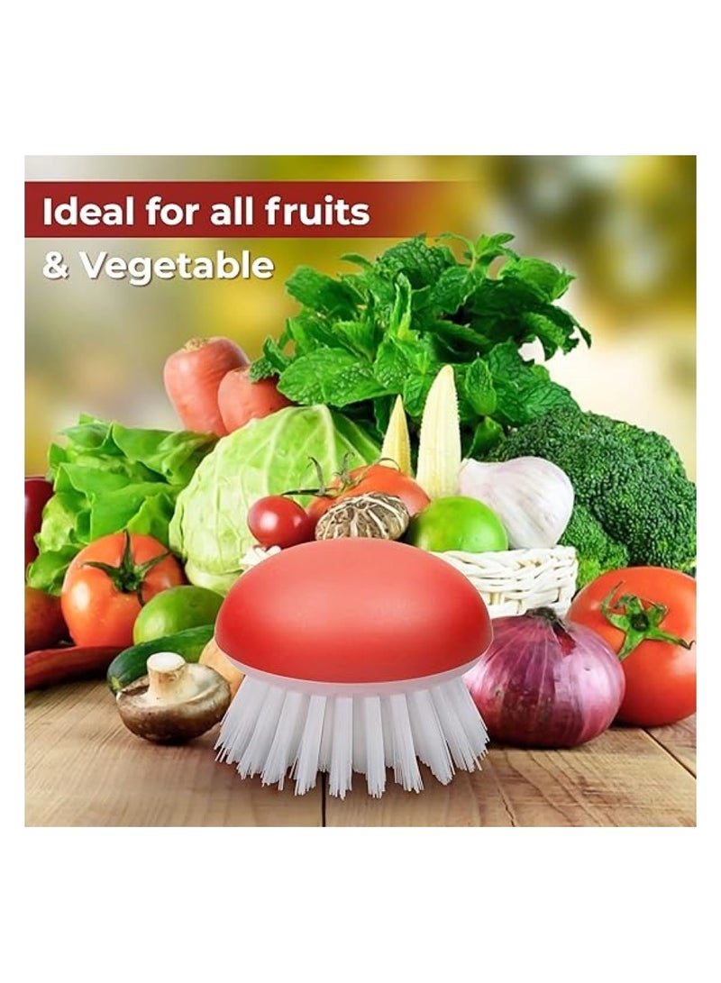 Joie Veggie Brush Red - Premium Cleaning Brush