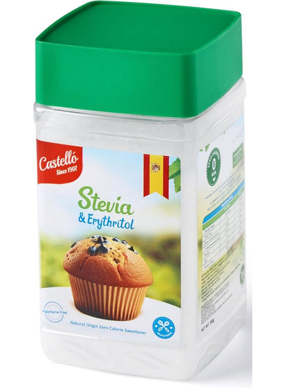 calorie sweetener, calorie sweetener 300g, castello since 1907, erythritol natural, erythritol natural origin, gluten-free, natural origin, natural origin zero, origin zero, origin zero calorie, stevia erythritol, stevia erythritol natural, sweetener 300g