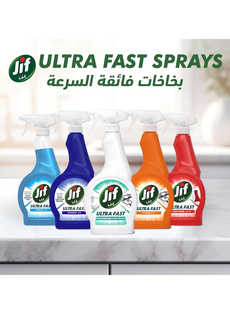 Jif Ultra Fast Cleaner Spray Multipurpose 100% Stain And Mold Removal 500 ML