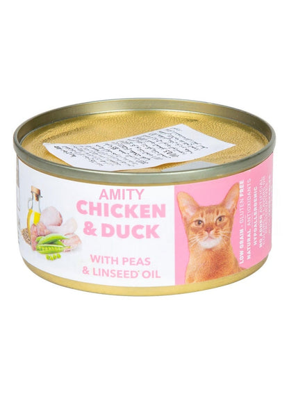 Amity Chicken & Duck Adult Cat Food 80g