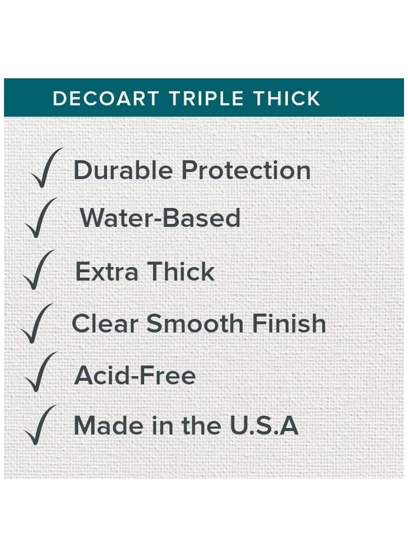 DecoArt Triple Thick Gloss Glaze 236ml