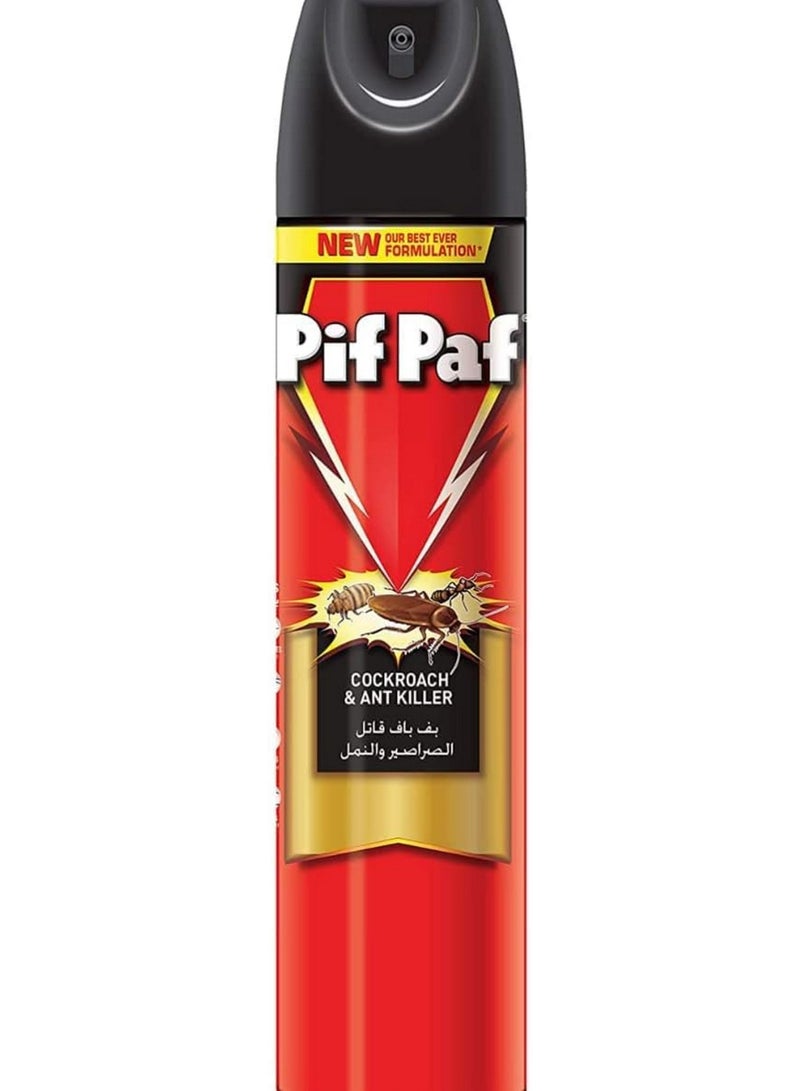 Pif Paf Cockroach & Ant Killer Spray 600 ML