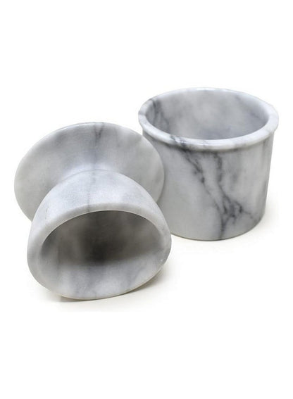 Marble Butter Keeper by Crate&Barrel