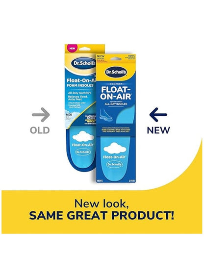 Dr. Scholl's Float On Air Foam Insoles for Men