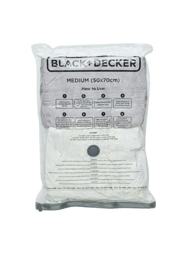 BLACK&DECKER Vacuum Storage Bags 6 Pack M 50X70Cm