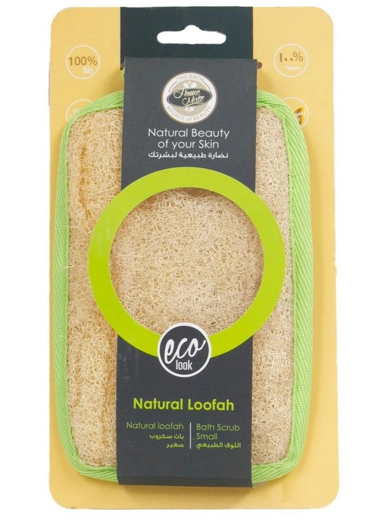 Natural Loofah Bath Scrub Small - Home Mate