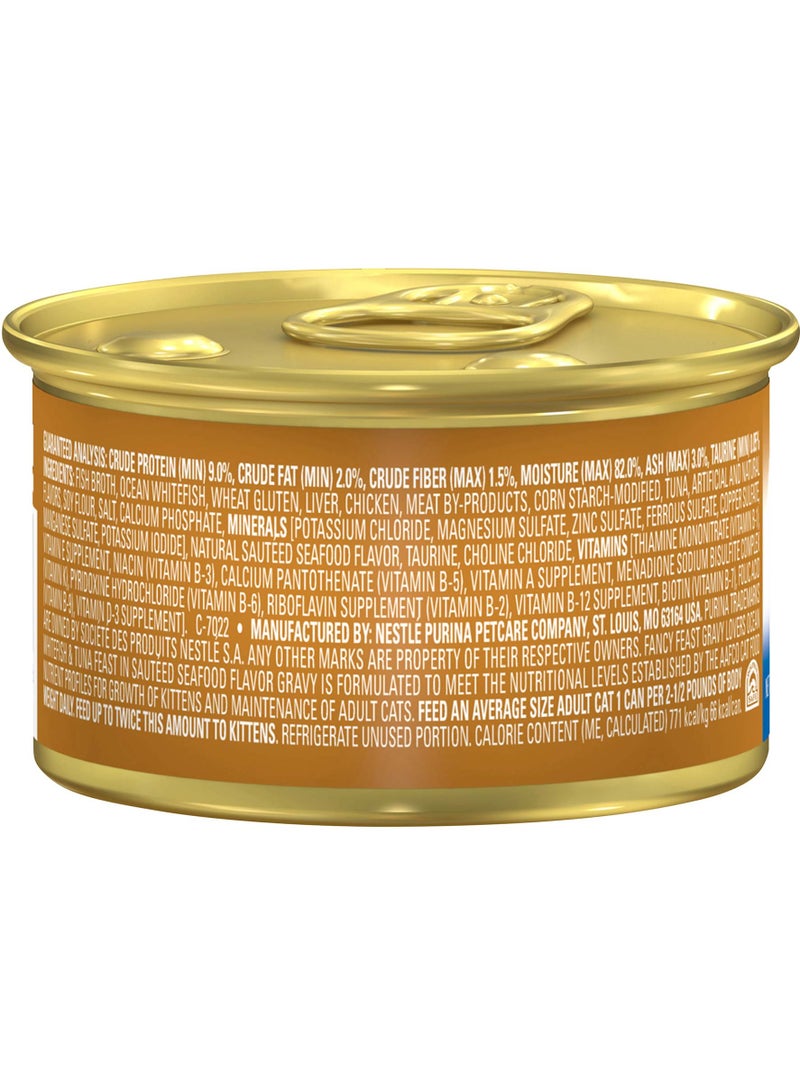 Purina Fancy Feast Ocean Whitefish & Tuna Feast