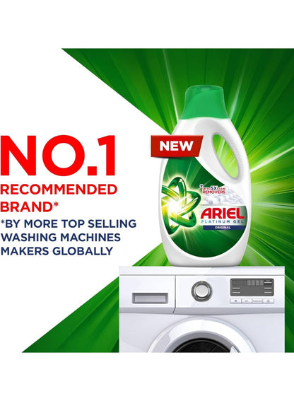 ariel, clean original, clean original liquid, deep cleaning, gel clean, gel clean original, laundry detergent, liquid detergent, one wash, original liquid, original liquid detergent, platinum gel, platinum gel clean, stain removal, stain remover