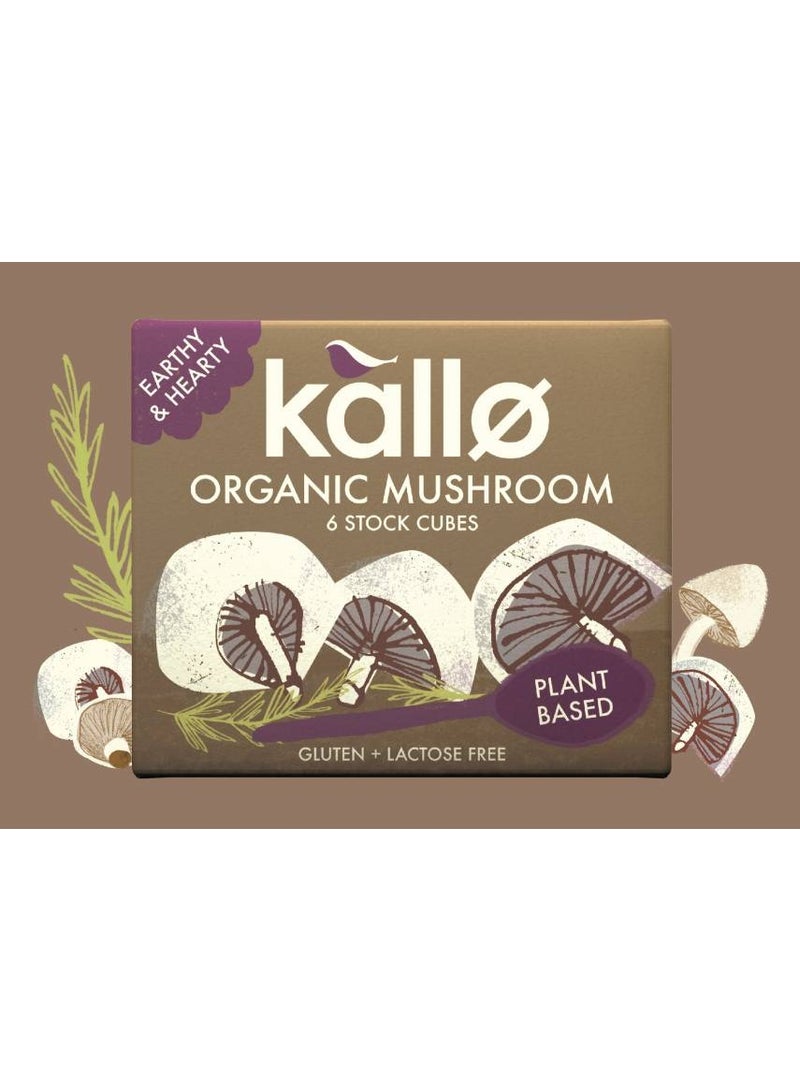 Organic Mushroom Stock Cubes by Kallo