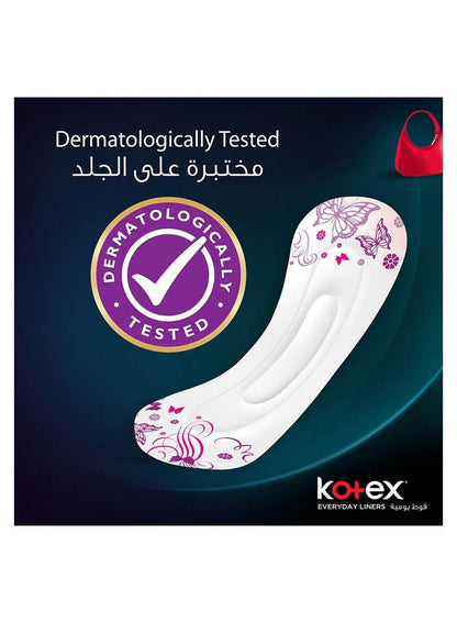 Kotex Antibacterial Long Pantyliners Scented 20's