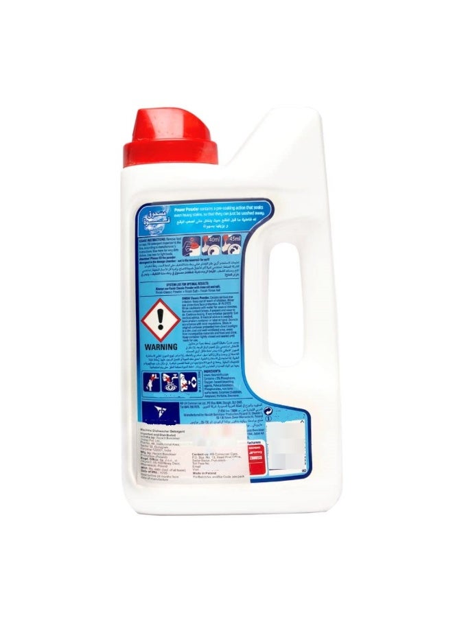 Finish Classic Dishwasher Powder Detergent 2.5 Kg