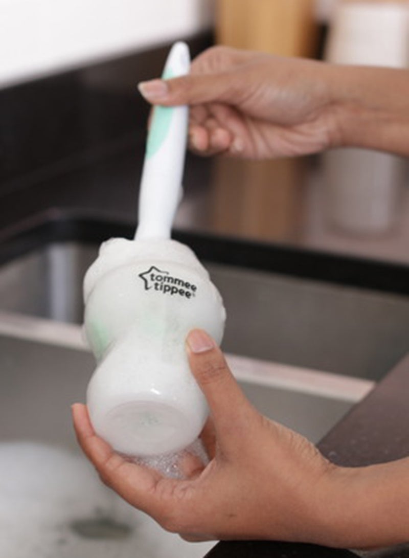 Tommee Tippee Bottle and Teat Brush - Green
