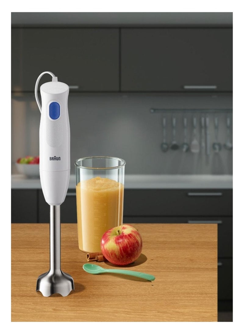 BRAUN Multiquick 1 Hand Blender MQ10.001M White
