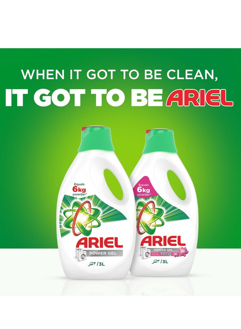 Ariel Power Gel Liquid Detergent Fragrant Rose 1.8L