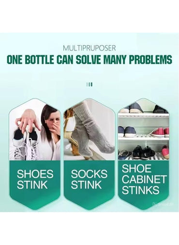 Silver Ladies' Fresh Shoe Freshener And Deodoriser 100 ML