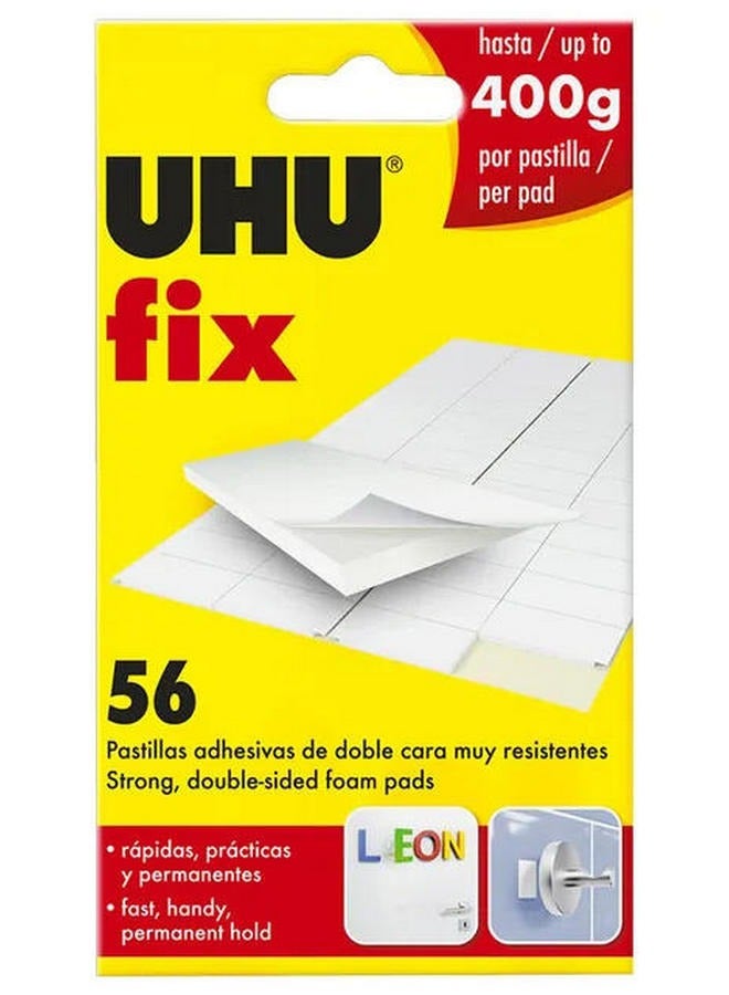 UHU Patafix Double-Sided Adhesive Pads White