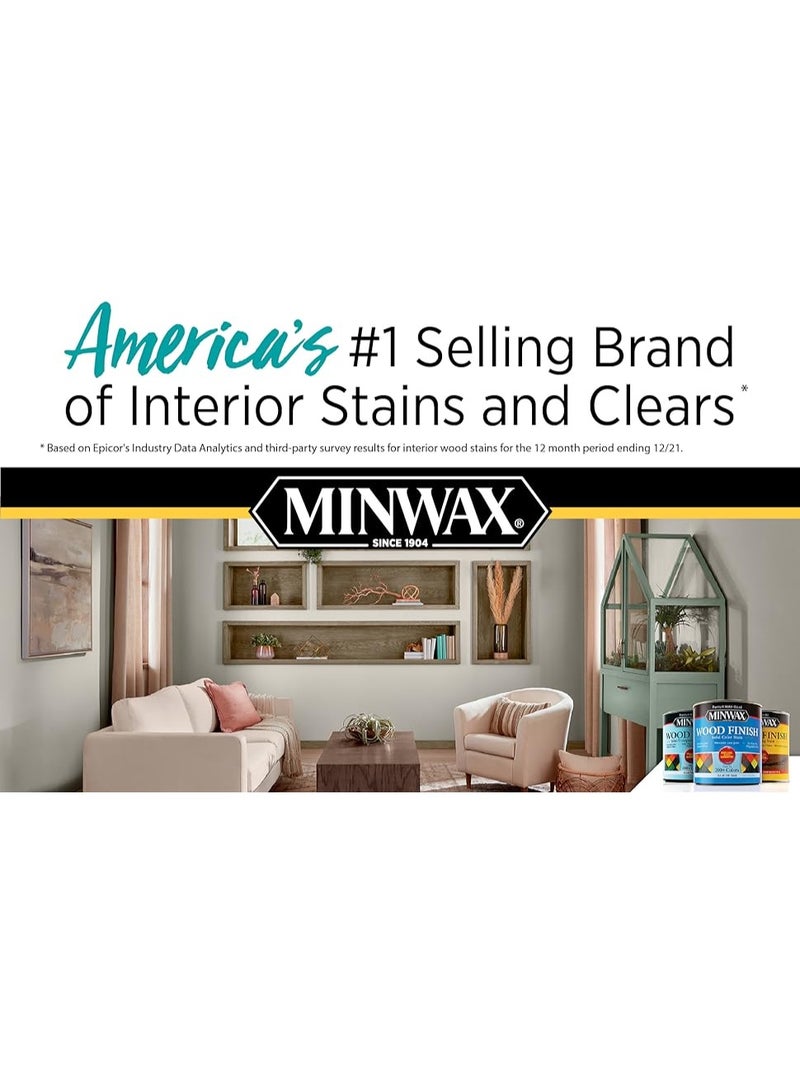Minwax Water-Based Polycrylic Finish 236 ML Clear