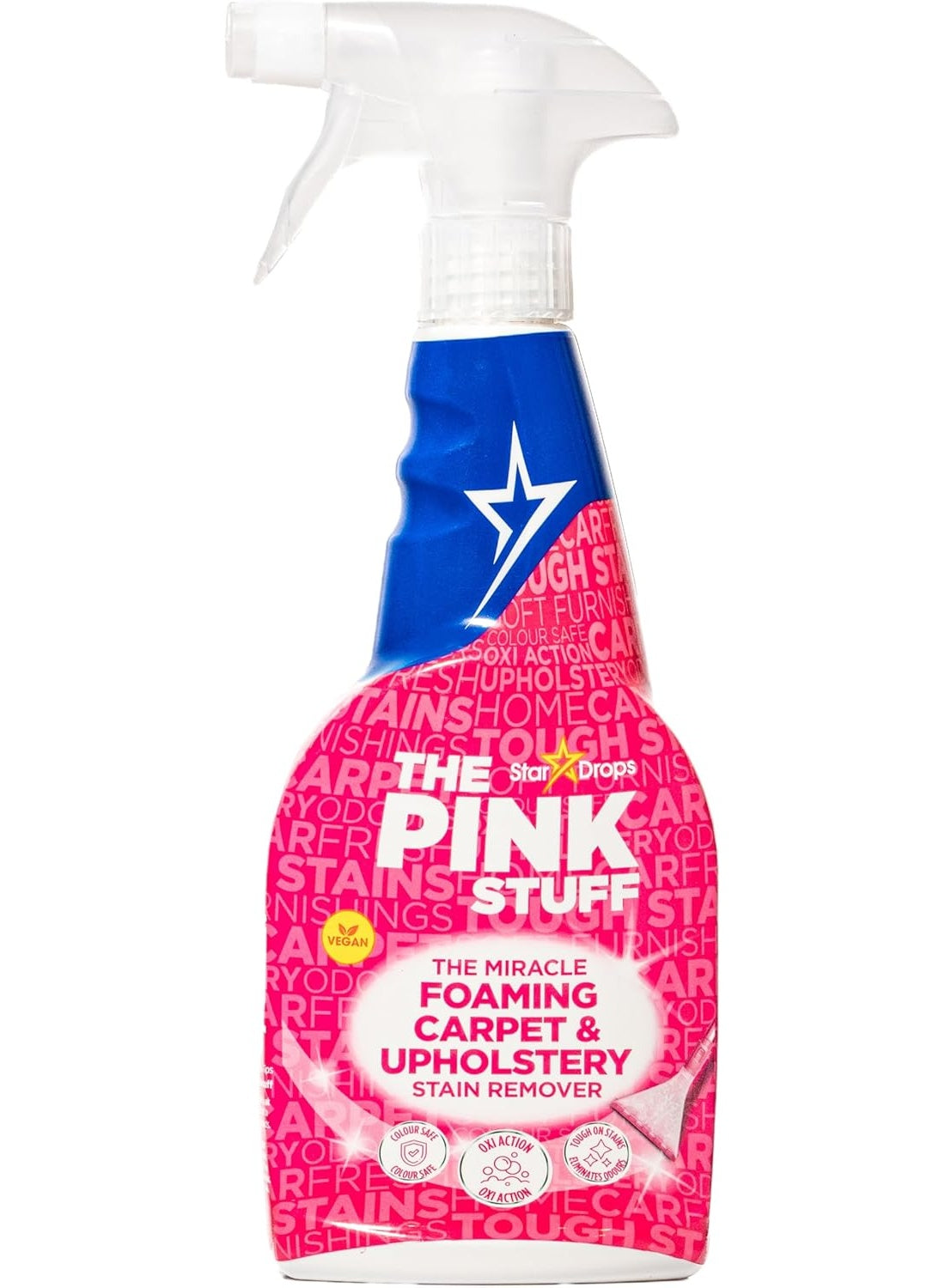 carpet upholstery, carpet upholstery stain, deep cleaning, foaming carpet, foaming carpet upholstery, miracle foaming, miracle foaming carpet, pink stuff, red wine, stain removal, stain remover, star drops, upholstery stain, upholstery stain remover, vega