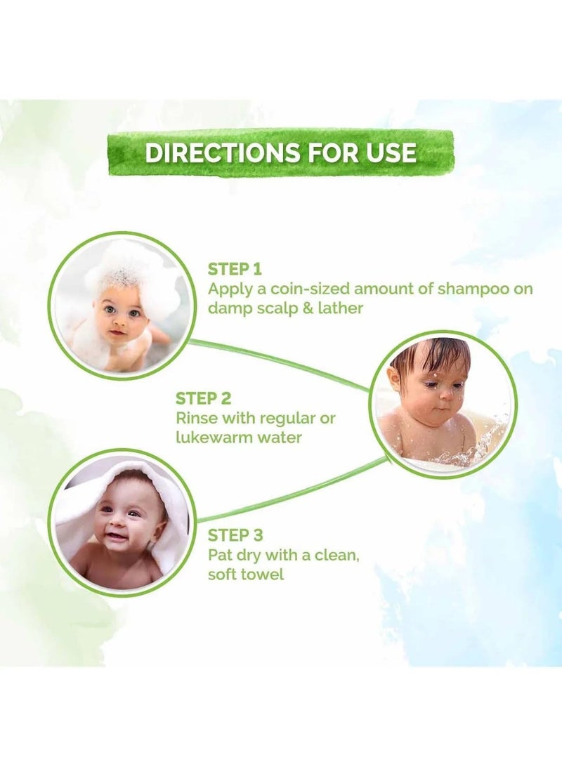 Gentle Cleansing Hair Shampoo for Babies Mamaearth