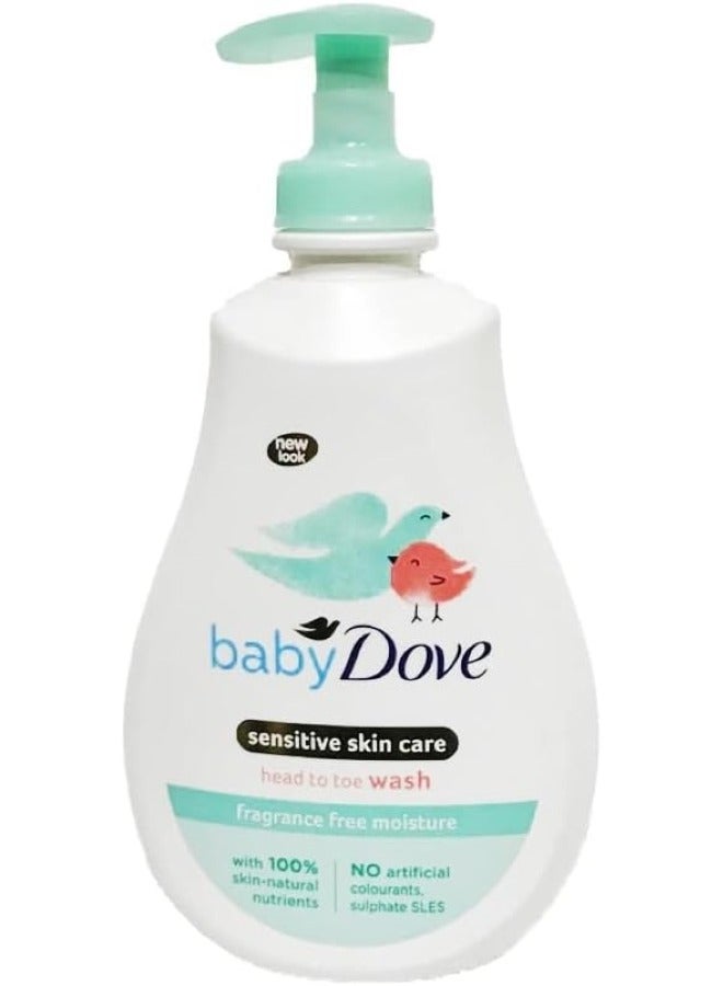 Baby Dove Sensitive Moisture Wash 400 ML