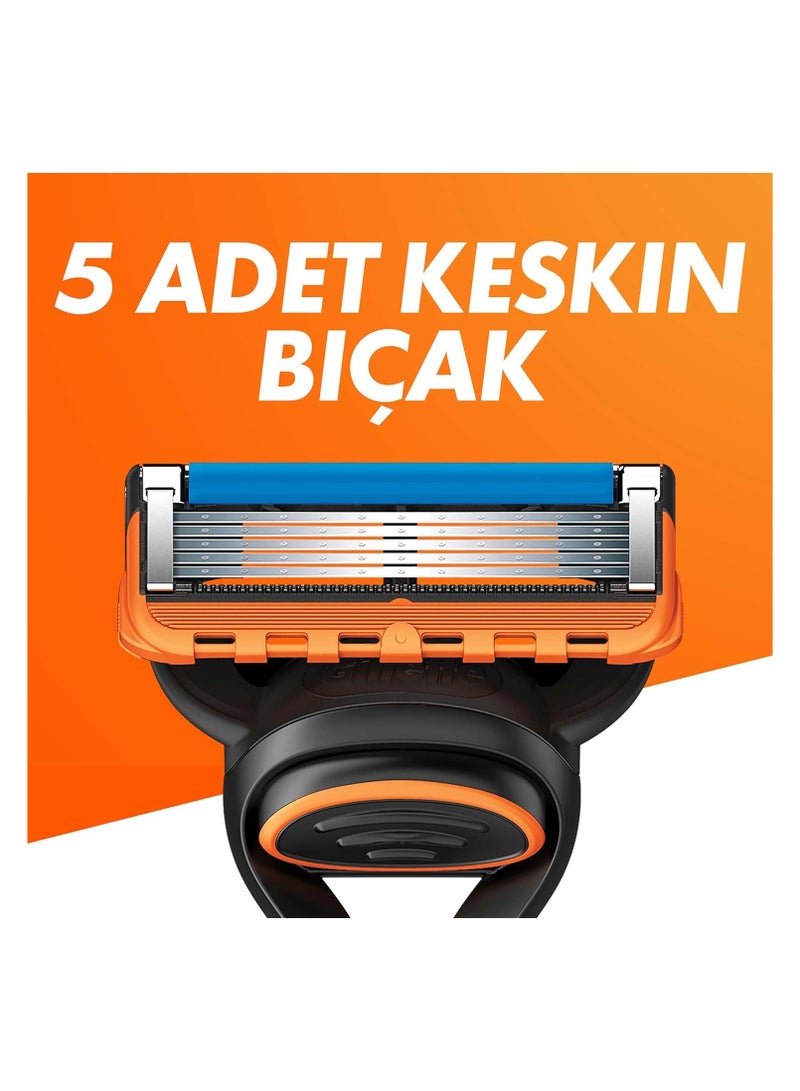 Gillette Fusion 5 Men's Razor Handle + Blades