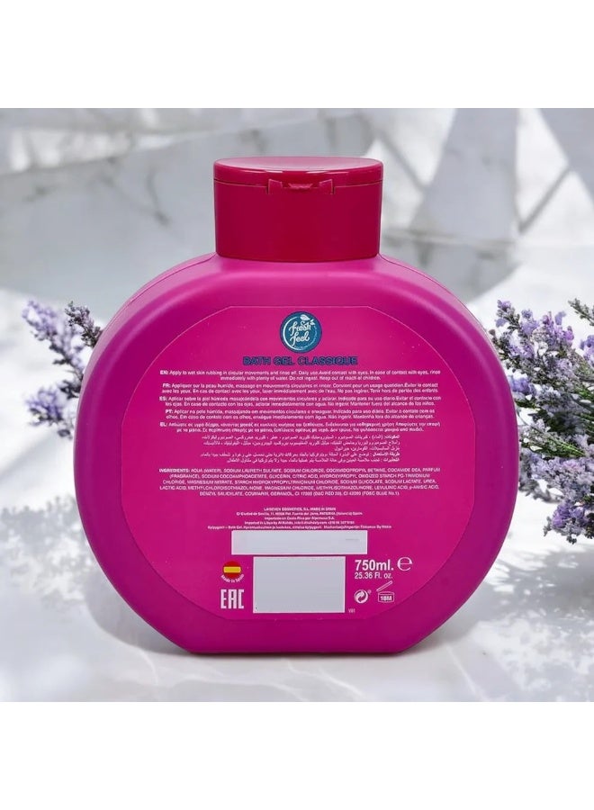 FRESH FEEL Classic Bath Gel 750 ML