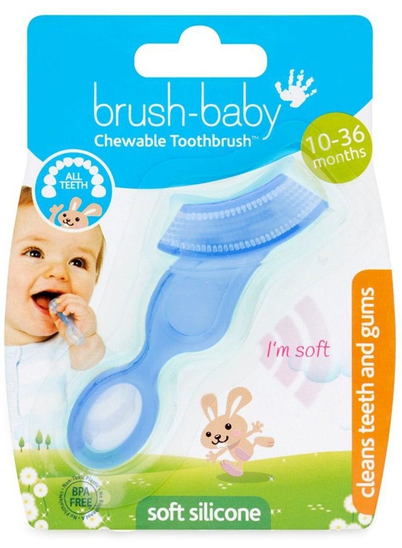 Brush-Baby Chewable Toothbrush for Toddlers