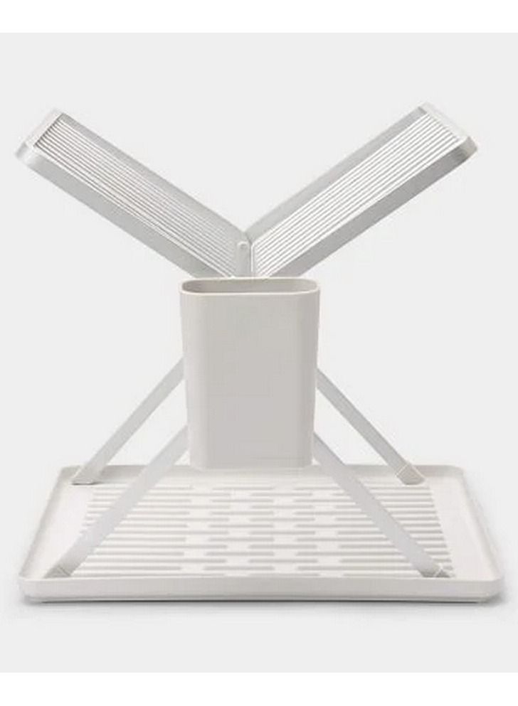 Brabantia Foldable Dish Drying Rack - Light Grey