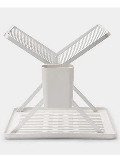 Brabantia Foldable Dish Drying Rack - Light Grey