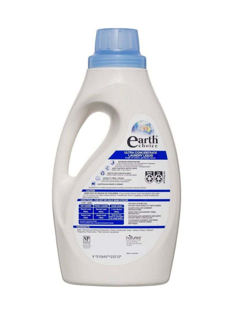 Earth Choice Ultra Concentrate Laundry Liquid 1L