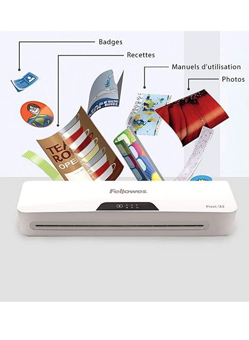 Fellowes Pixel A3 Laminator - Premium Quality Office Supply