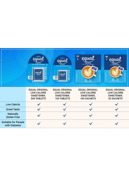 Equal Original Zero Calorie Sweetener Pack