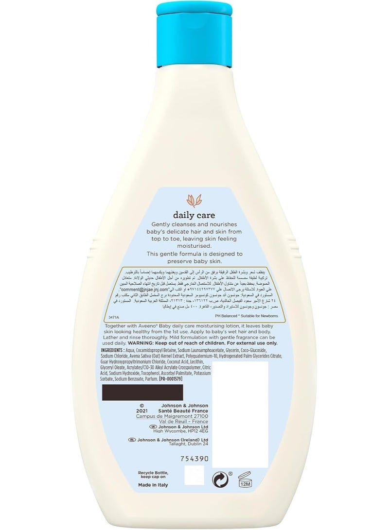 Aveeno Baby Daily Care Hair & Body Wash 400 ML