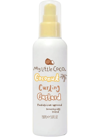 baby curling, butter defines, coconut oil, curl cream, curling custard, curly hai, custard curl, defines softens, frizz control, my little coco, oil shea, oil shea butter, organic coconut, shea butter, softens curly