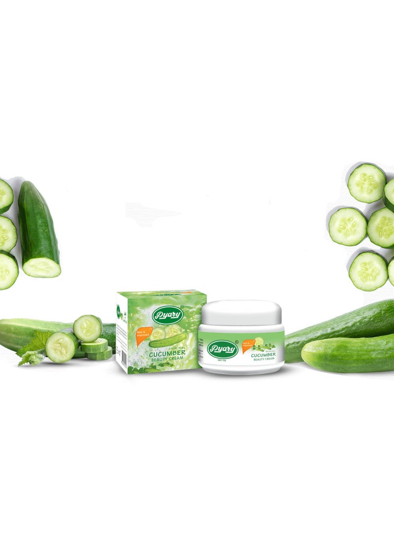 Pyary Cucumber Herbal Cream for Face and Neck